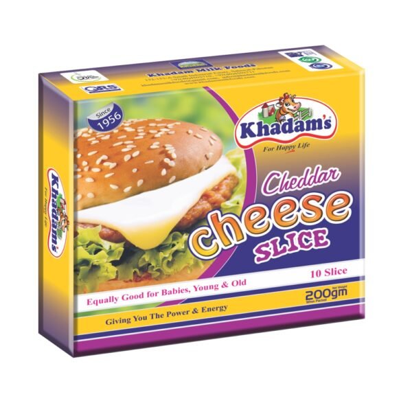 Cheddar Cheese 10 Single Slice 200gm